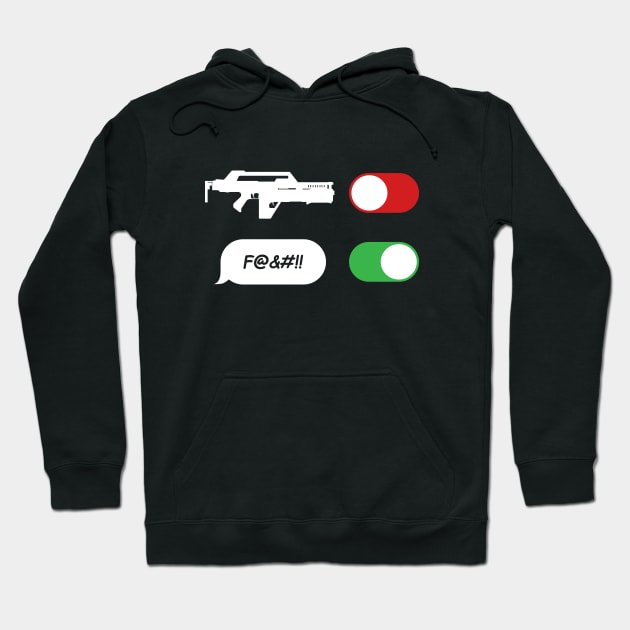 Harsh Language Hoodie by CCDesign